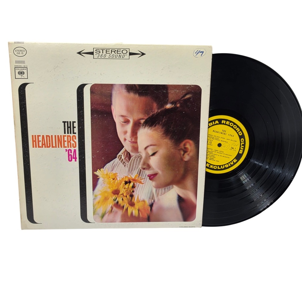 The Headliners 64 Vinyl LP Columbia Record Club Exclusive GS Johnny Cash Monk*